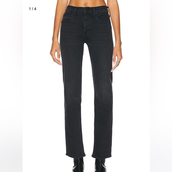 MOTHER Denim Smarty Pants Hover in Vroom Size 30 NWT - Picture 6 of 8